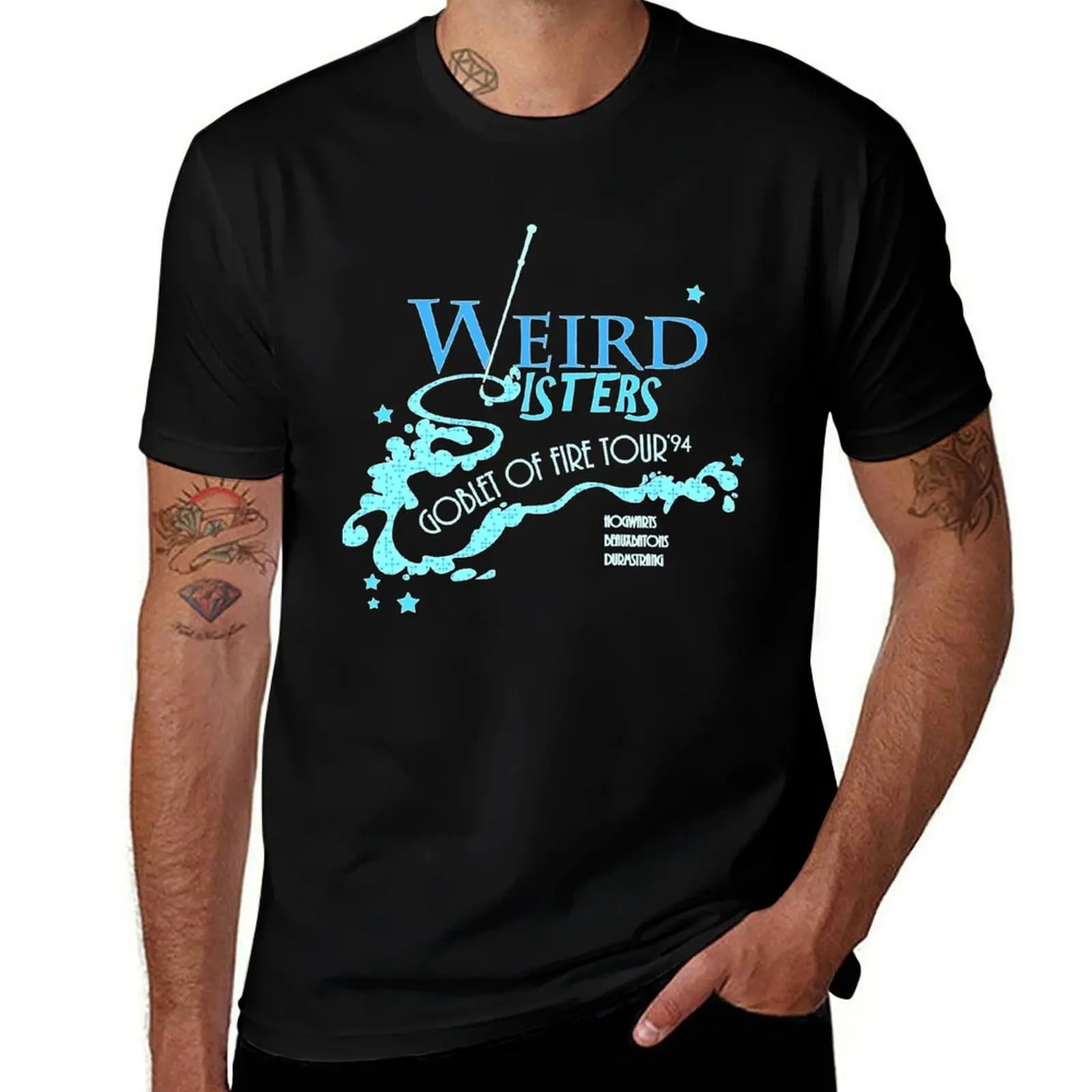 

The Weird Sisters -blue T-Shirt for a boy Funny t-shirts valentines clothes slim fit t shirts for men