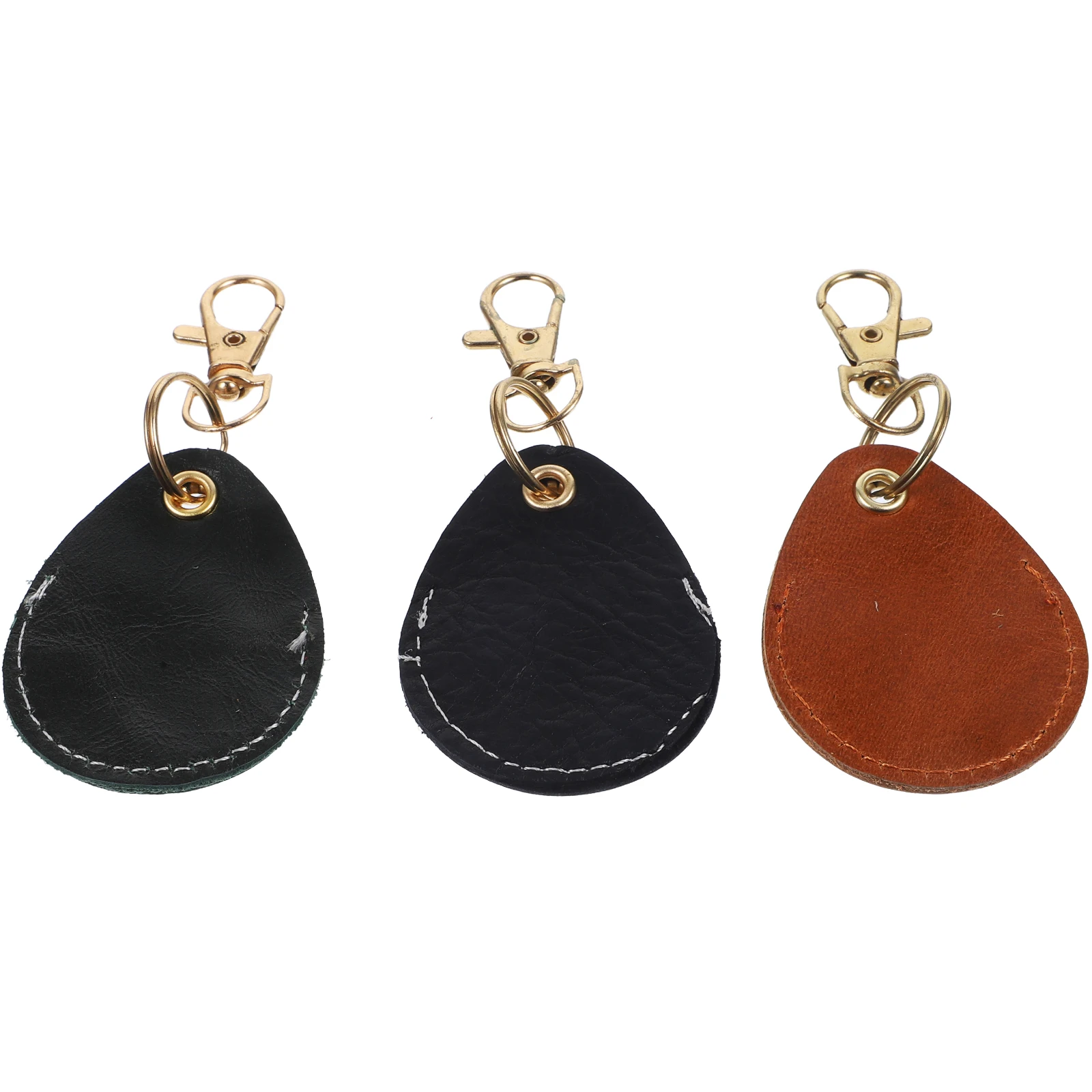 

3 Pcs Protective Cover Locators Case Keychain Yellow Green Black Scratch Resistant Anti Fall Portable Tracker