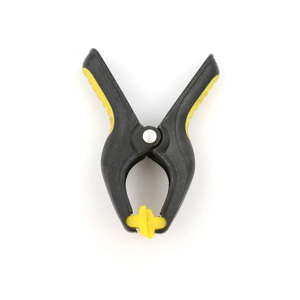 6Pcs/Pack Plastic Nylon Spring Clamp 65mm Phone Tablet LCD Digitizer Screen Fastening Clamp Non-slip Handle Repair Tool