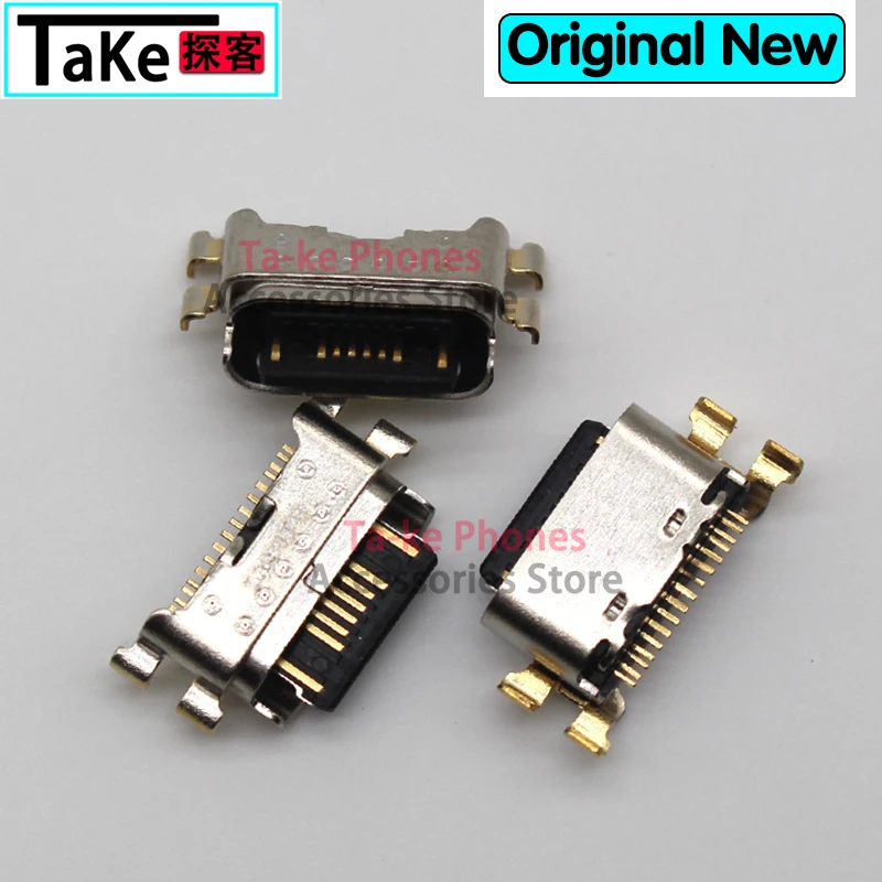 100-500Pcs connector Port Charge Jack Socket Plug Charging Dock Connector Micro USB For Xiaomi 6X Mi 6X Mi6X Mi A2