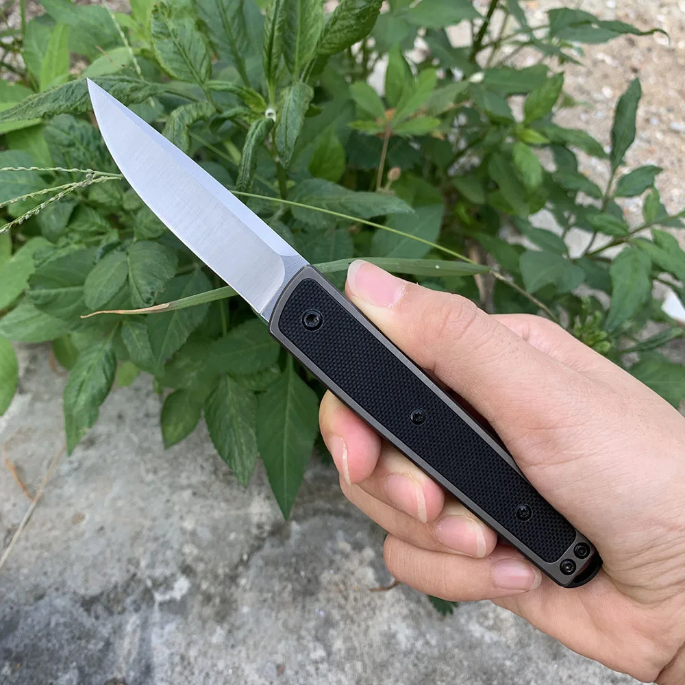 New 7190 Pocket Folding Knife 8Cr13Mov Blade Outdoor Military Tactical Combat Knives EDC Multipurpose Hunting knife Gentleman