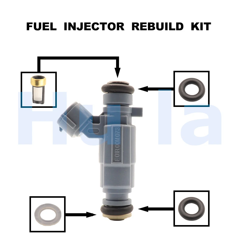 

Fuel Injector Repair Kits for Peugeot 206 OEM 0280156318 High Performance F01R00M0173