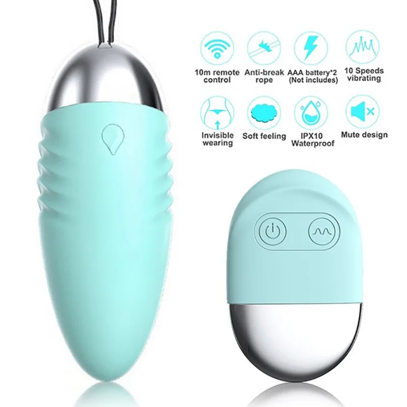 Wireless Jump Egg Vibrator Adult Sex Toys With Wireless Remote Control Waterproof Egg Vibrating Body Massager