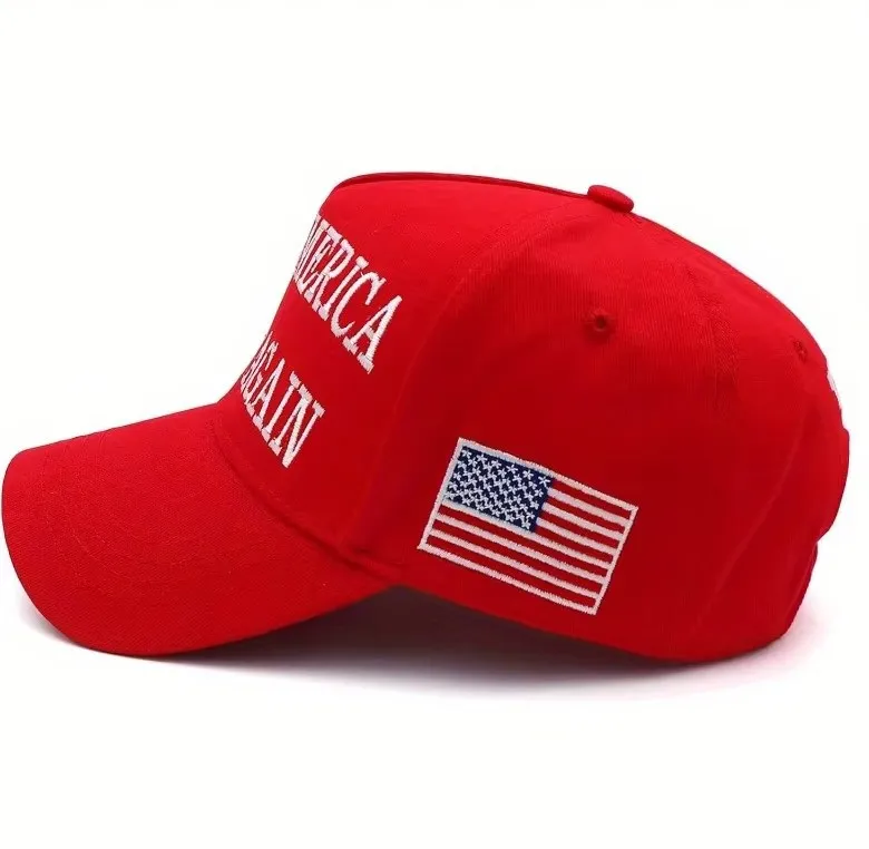 جديد دونالد ترامب 2024 قبعة الولايات المتحدة الأمريكية قبعات البيسبول MAGA Snapback جعل أمريكا عظيمة مرة أخرى التطريز قبعات رياضية قابلة للتعديل للبالغين