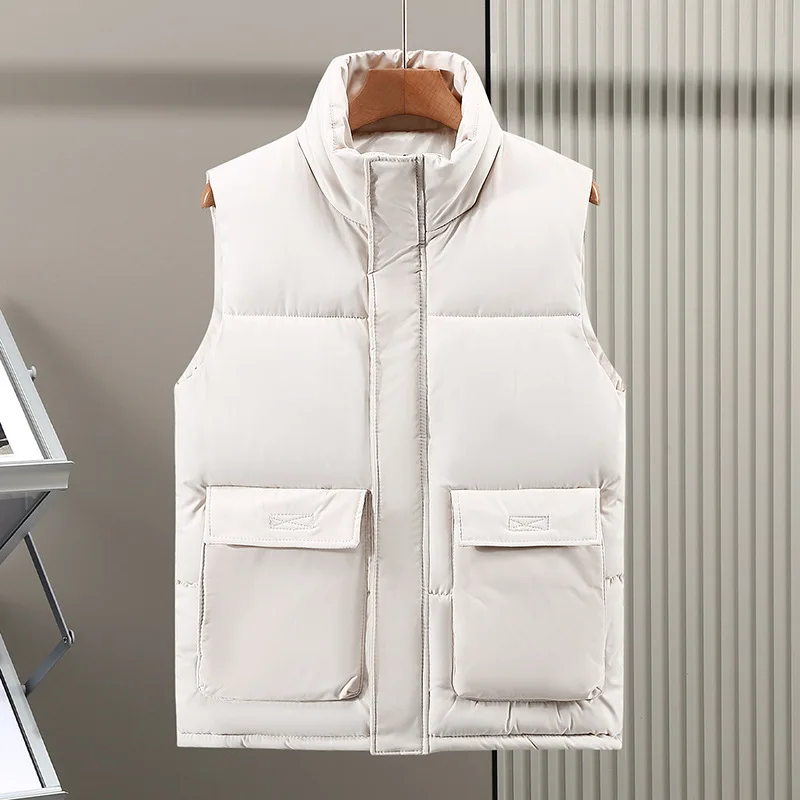

Mens Winter Vest Thick Warm Sleeveless Jacket Casual Fashion Sports Waistcoat Autumn Student Outerwear