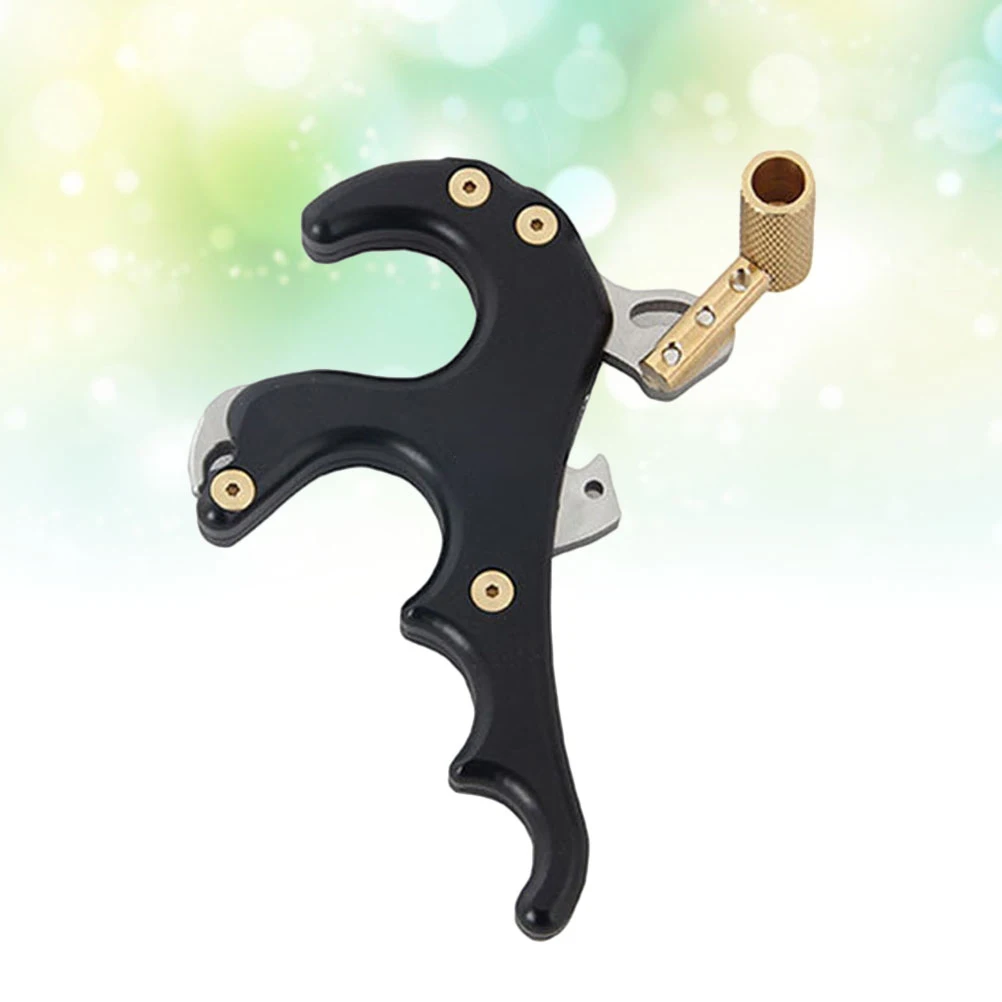 

Four Finger Spreader Bow Accessory Comfortable Grip Durable Metal Archery Tool for Outdoor Hunting Practice Training