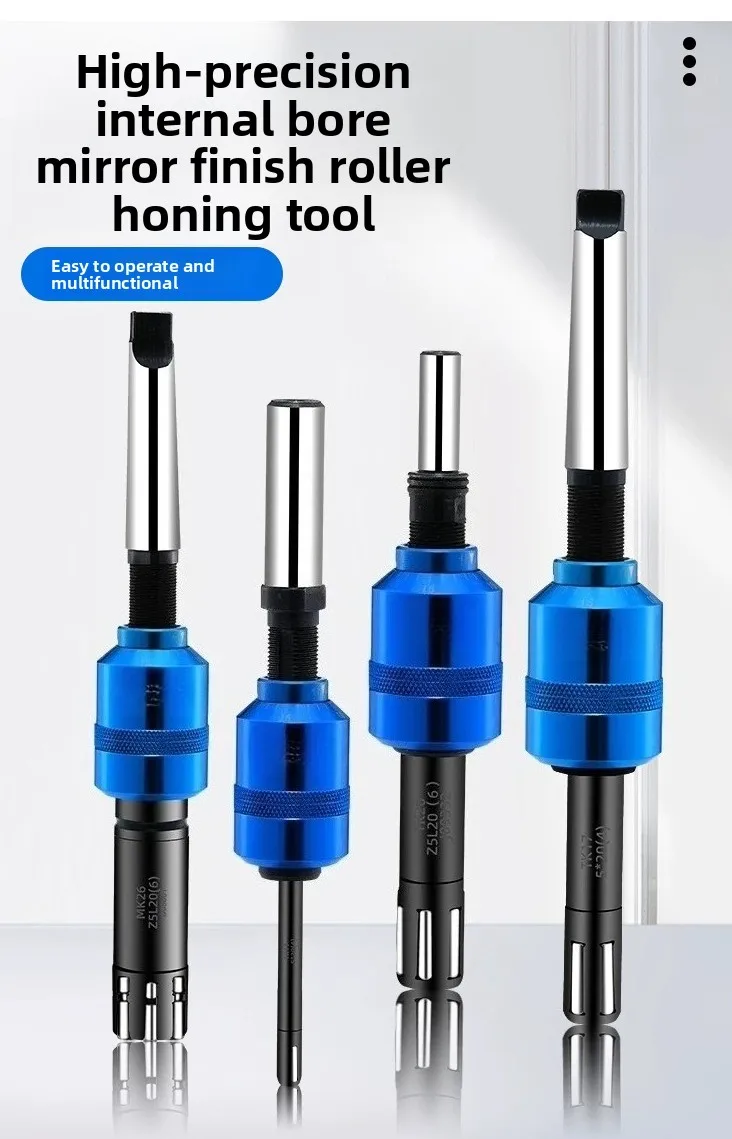 

Mirror Rolling Tool for Internal Holes | Burnishing Reamer for Through/Blind Holes | Customized