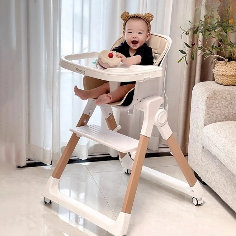 

Детский обеденный стул, расширенный плюс стул для еды, От 6 месяцев до 6 лет, обеденный стол для младенцев и малышей, несущий 80 кг