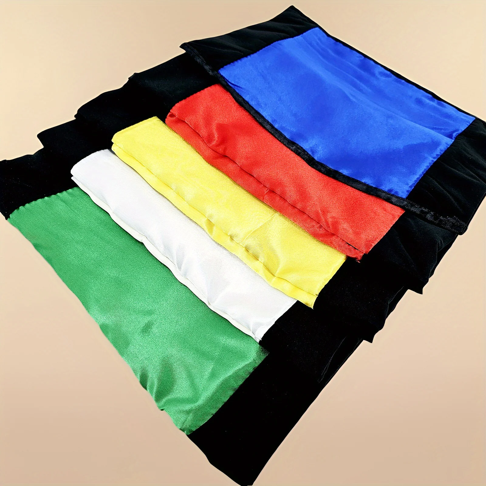 [Magic Trick Bag] Color-Changing Magic Bag - 6 Vibrant Colors (Blue, Red, Yellow, Green, White, Black) | Durable Fabric Stage Pe