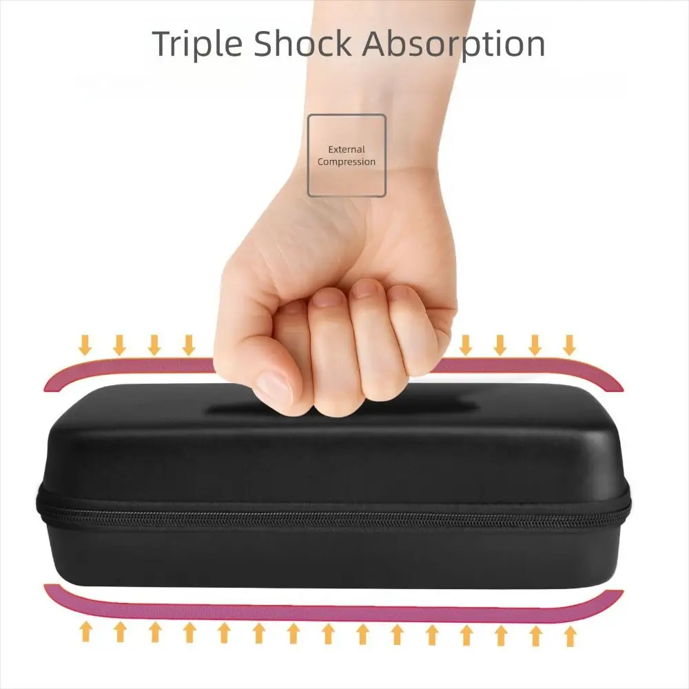 EVA Game Console Storage Bag Shockproof Anti Scratch Carrying Case Waterproof Wear Resistant Cover for MSI Claw A8 BZ2EM - Image 5