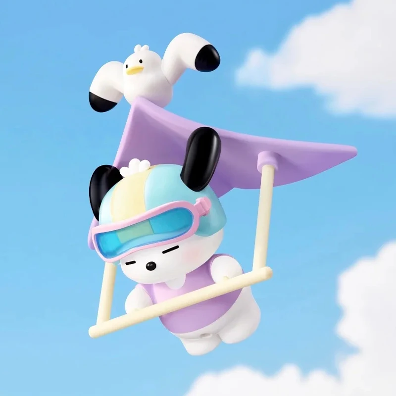 トップトイ パチャ犬 旅行日記シリーズ ブラインドボックスモデル 可愛いデスクトップデコレーションオーナメント 人気漫画アニメキャラクターおもちゃ