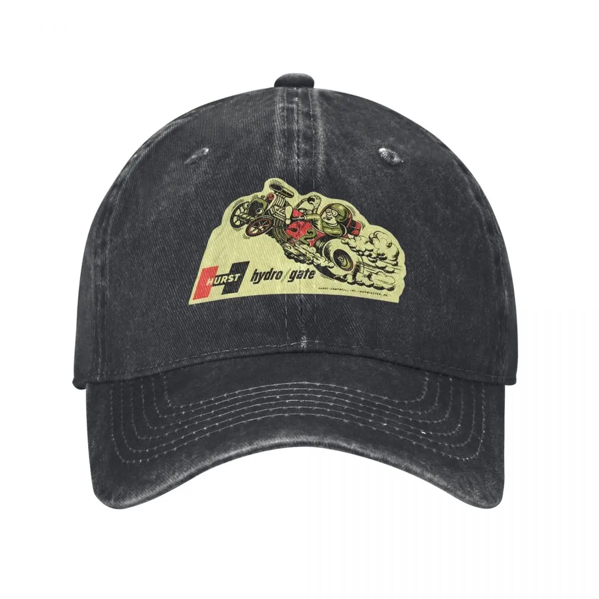 

Hot Rod, Retro Speed Shop, Drag Race, Hurst Hydro Gate denim Hat Lightweight Men's Hats Men's Baseball Cap
