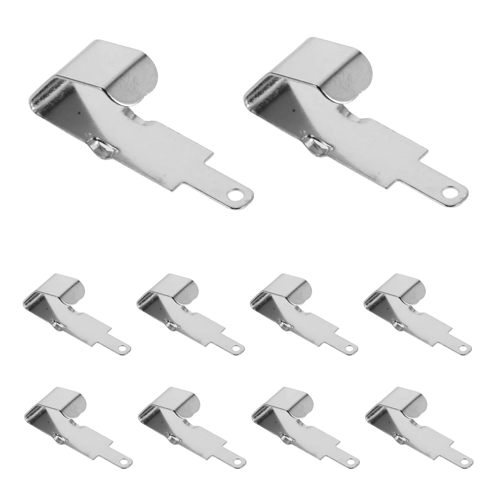 10Pcs Battery Spring Contact Plate High Conductivity Replacement Plate Battery Terminal Pad for Remote Control DIY Repair Device