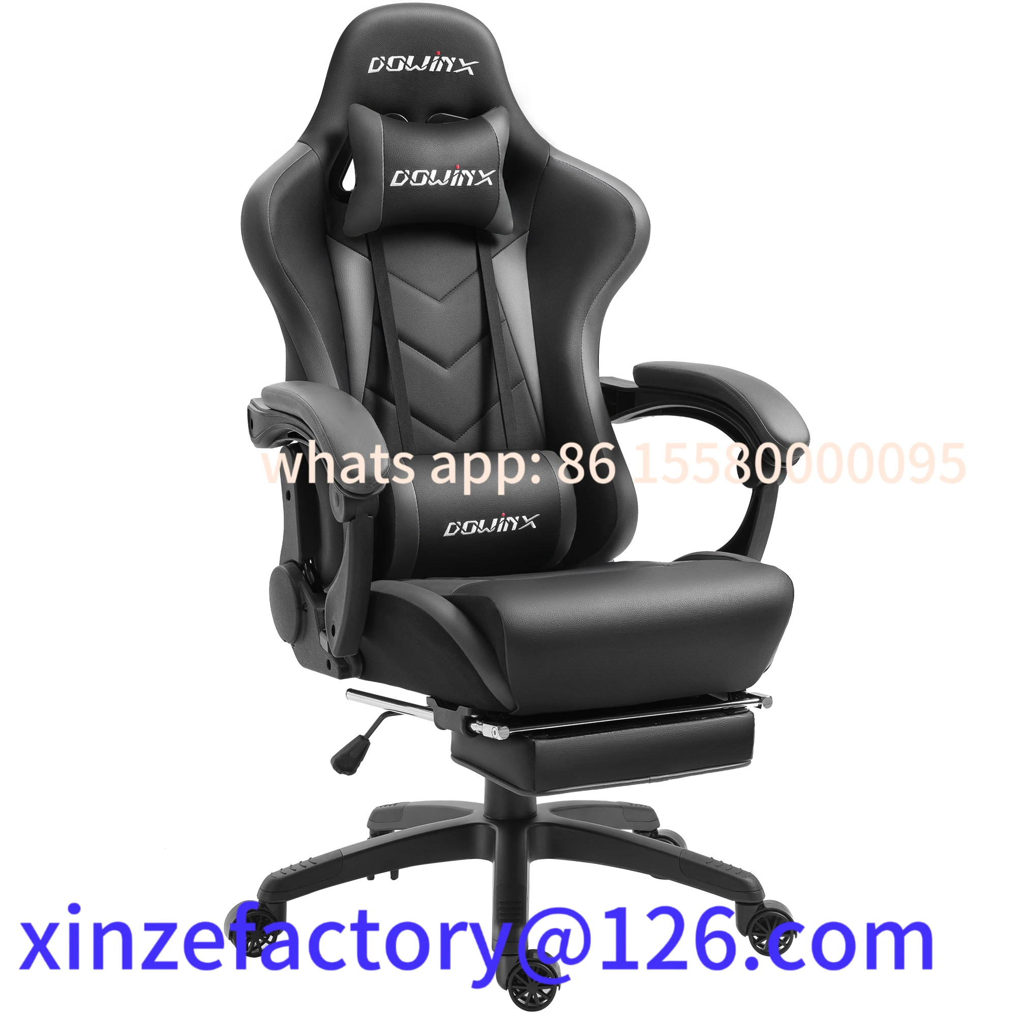 

Customizable Gaming Chair Ergonomic Office Recliner for Computer with Massage Lumbar Support