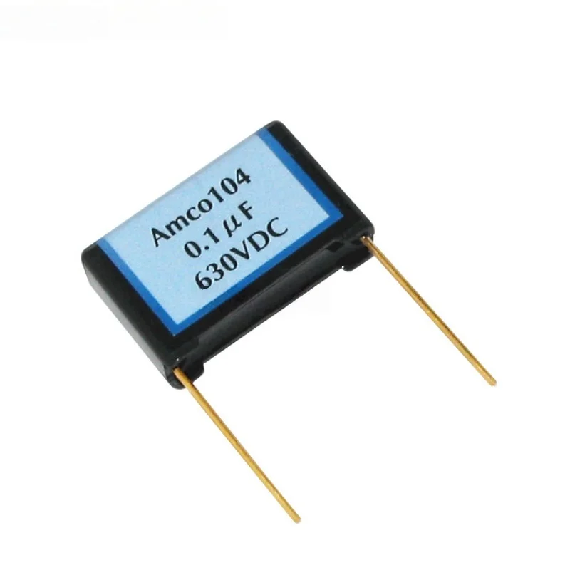 1pcs Amtrans AMCO  0.01 0.1 0.22UF Golden feet Cabinet Coupling capacitor
