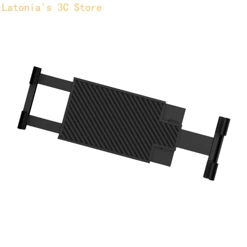 Pad Hold Phone and Large Screen Holder Clamp with 17Mm Ball Mount, 12-28Cm Grip Width for Car or Desk Viewing Use X3UB