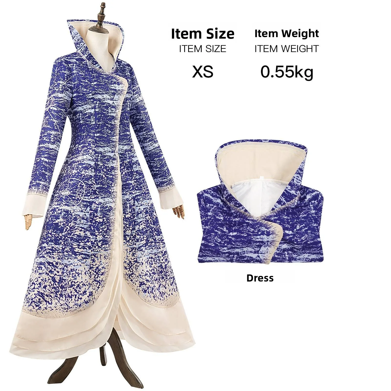 

Полный комплект, костюмы волшебной ведьмы, миссис Моррибл, костюм из фильма на Хэллоуин, женский традиционный китайский сценический костюм для косплея