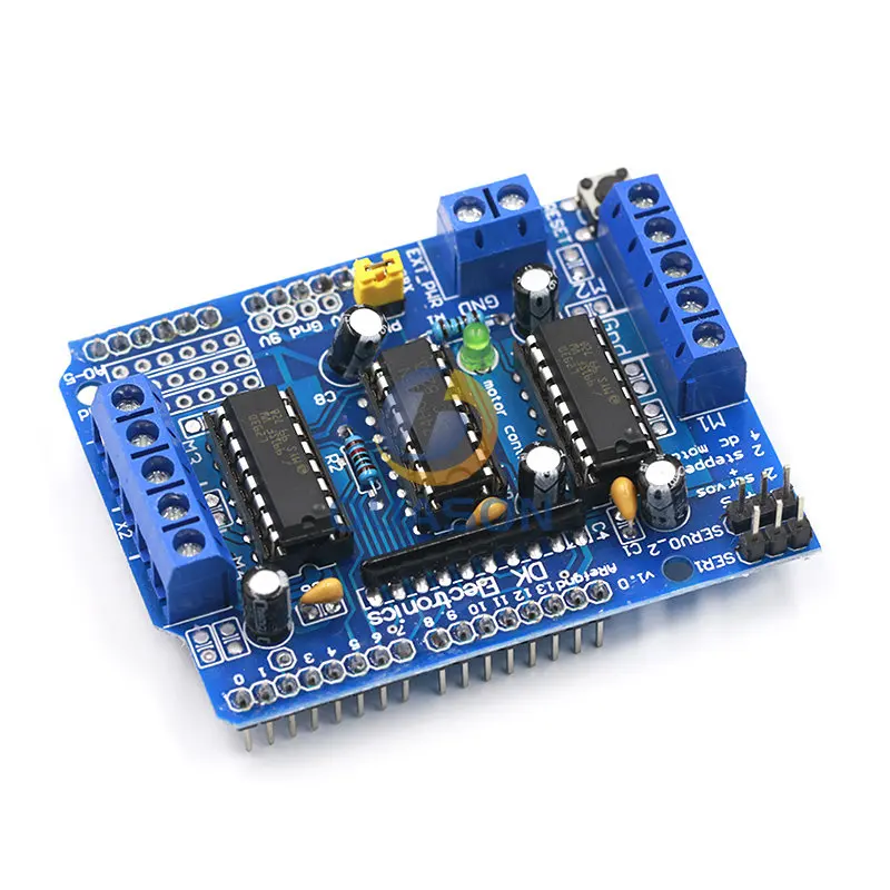 L293D Kontrol Motor Perisai Motor Drive Expansion Board UNTUK Arduino Motor Perisai