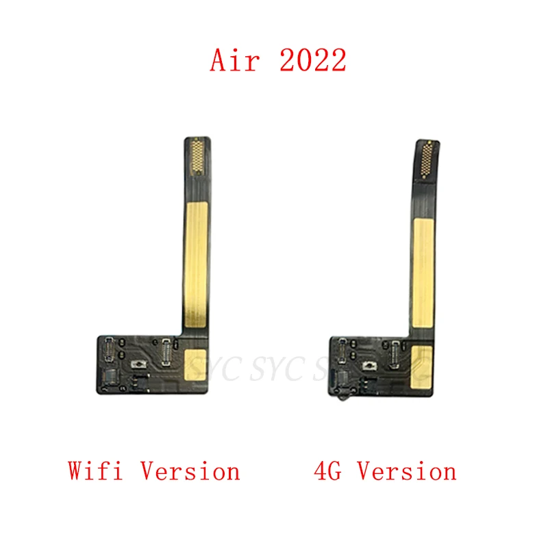 Cable flexible de placa base para iPad Air 2020, Air 4, Air 2022, Air 5, piezas de repuesto