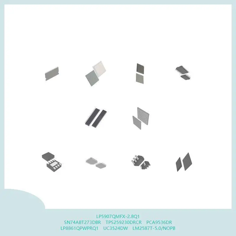

LP5907QMFX-2.8Q1 SN74ABT273DBR TPS259230DRCR PCA9536DR LP8861QPWPRQ1 UC3524DW LM2587T-5.0/NOPB
