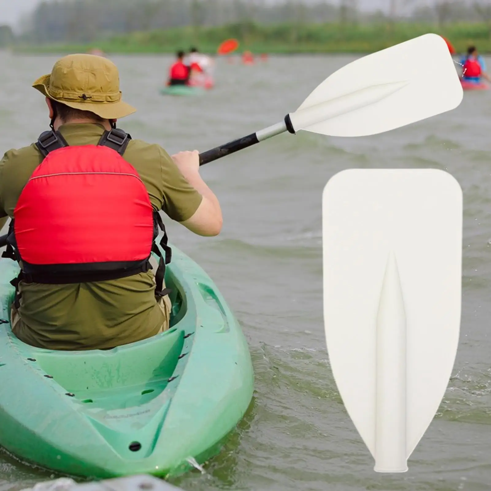 

Kayak Paddle Leaf Kayaking Oar Accessories Canoe Paddle Leaves For Enthusiasts Paddlers Kayakers Sports Lovers Fishermen Anglers