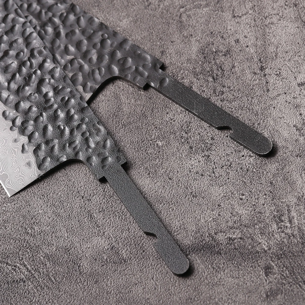 DIY Damascus VG10 Knife Blanks Set 4