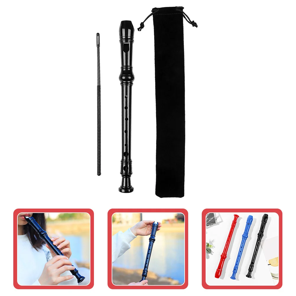 

3Sets Clarinet Professional 8-Hole Plastic Instrument Detachable Portable Lightweight for Early Music Education