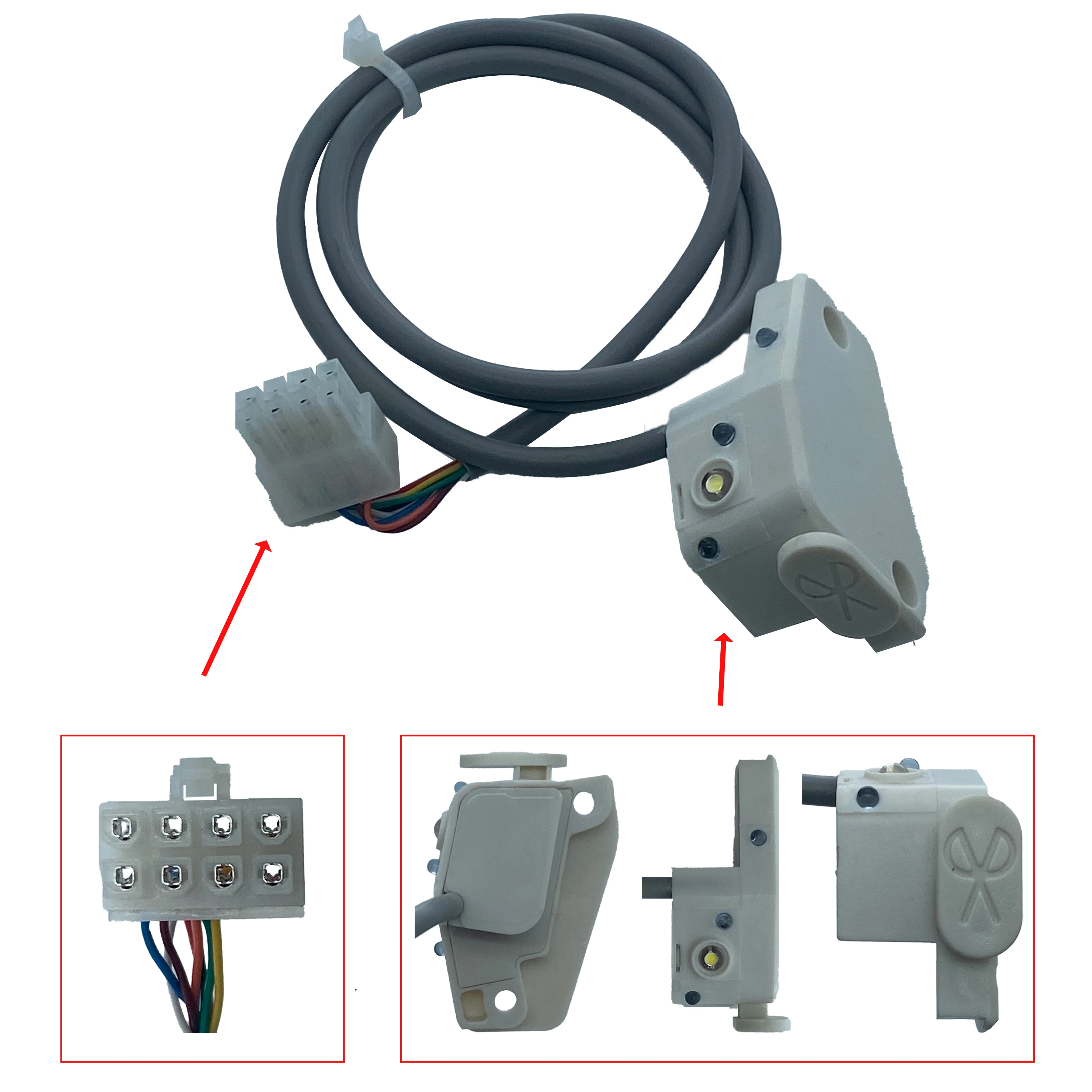 1PCS Zoje B9500 (Zhongyi Bestman) 12 Needle Thread Cutting Button Reverse Sewing Light Industrial Sewing Machine Accessories