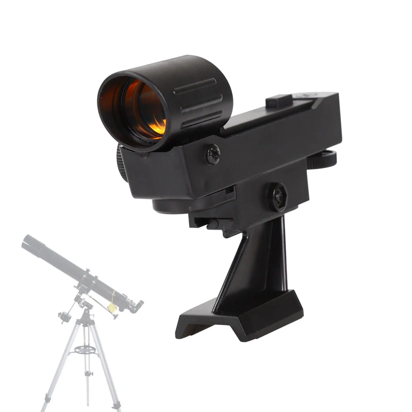 Red Dot Finderscope Finder Scope with Slide in Bracket Red Dot Viewfinder for 80EQ Sctw-80 Astronomical Telescope