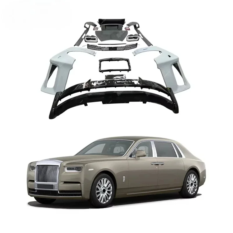 Applicable to Phantom's Superior Performance Old upgraded to new body kit with front rear bumpers, hood and fenders