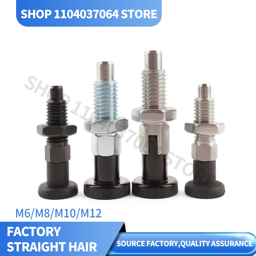 Factory Price, VCN217,Stainless ,Carbon Steel,Restratable ,Lock-out Spring Plunger,Indexing Plungers,Index Bolt with Nut