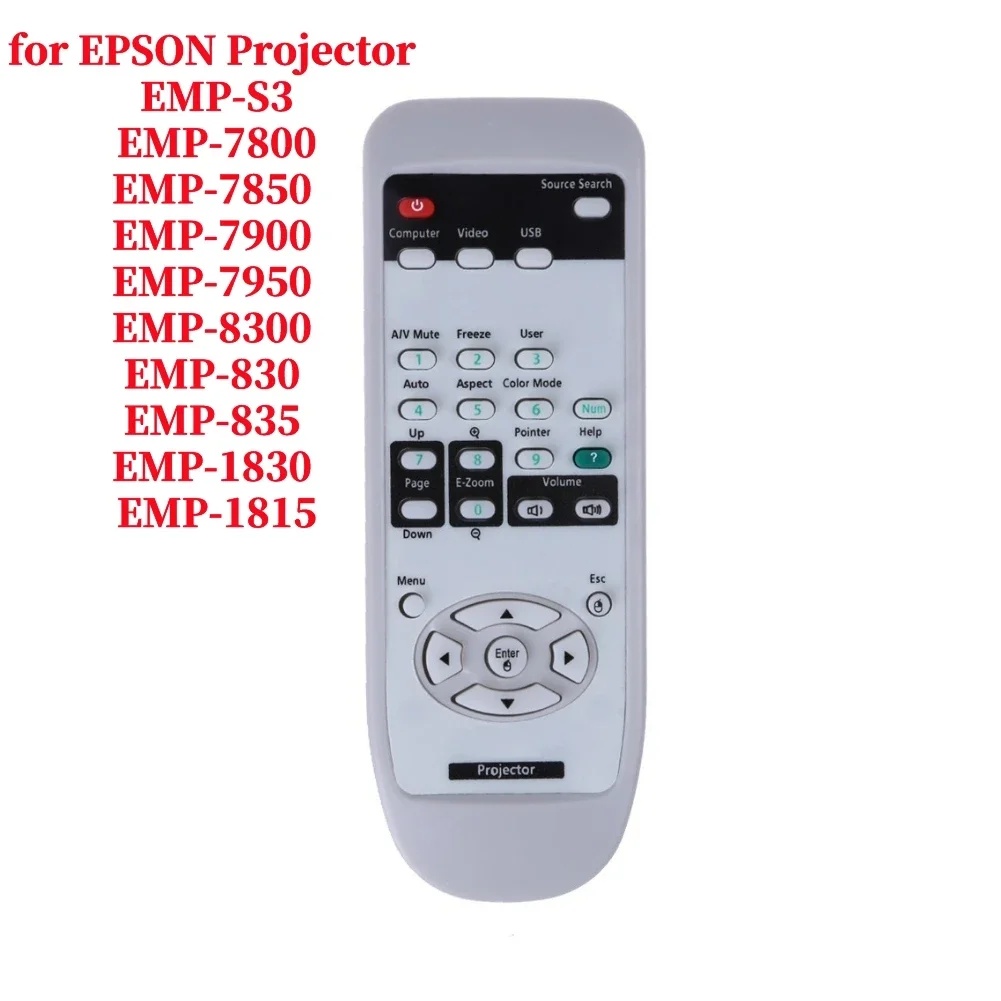 for EPSON Projector Remote Controller for EMP-7800 EMP-7850 EMP-7900 EMP-7950 EMP-8300 EMP-830 EMP-835 EMP-1830 EMP-1815 Remote