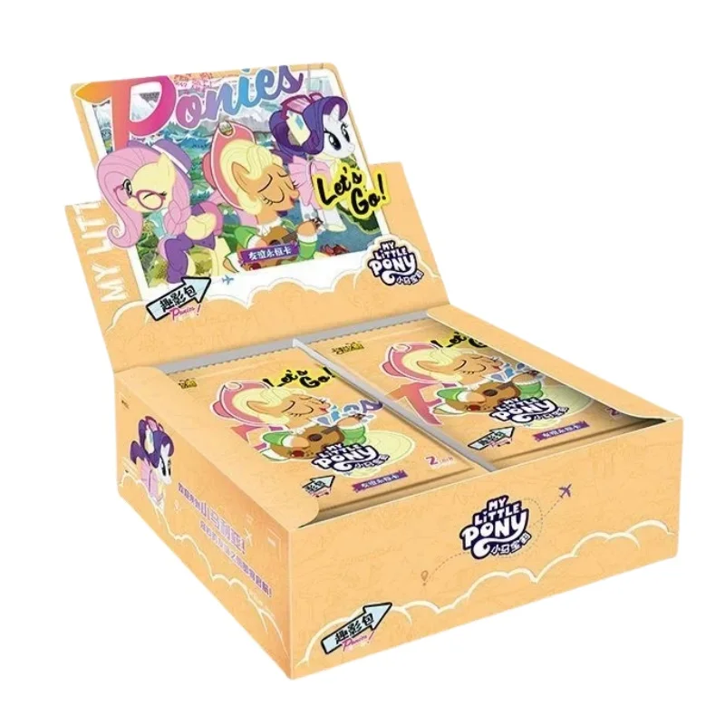 KAYOU Genuine My Little Pony Card Huiyue 11 SC Zhi Zhen Jing Huan Ka Animation Cartoon Game Collection Card Peripheral Toy Gift image 3