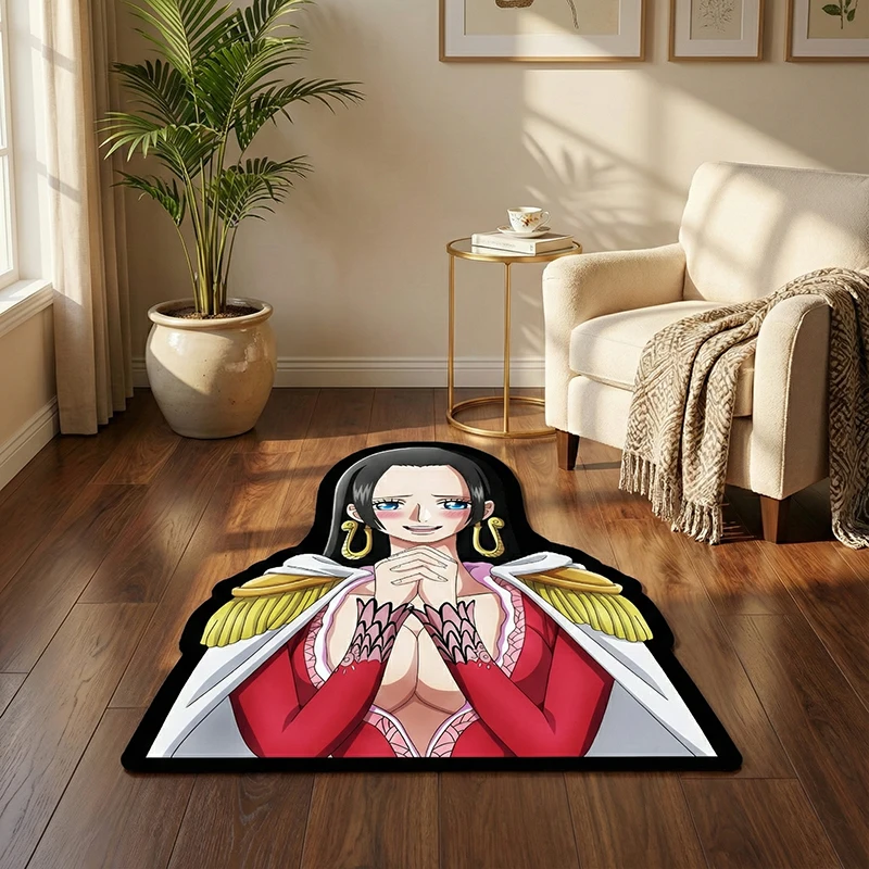 OnePiece Pirate Empress Design Rug Bedroom Living Room Kid's Room Non-slip Decorative Floor Mat Collection Birthday Gift Carpet