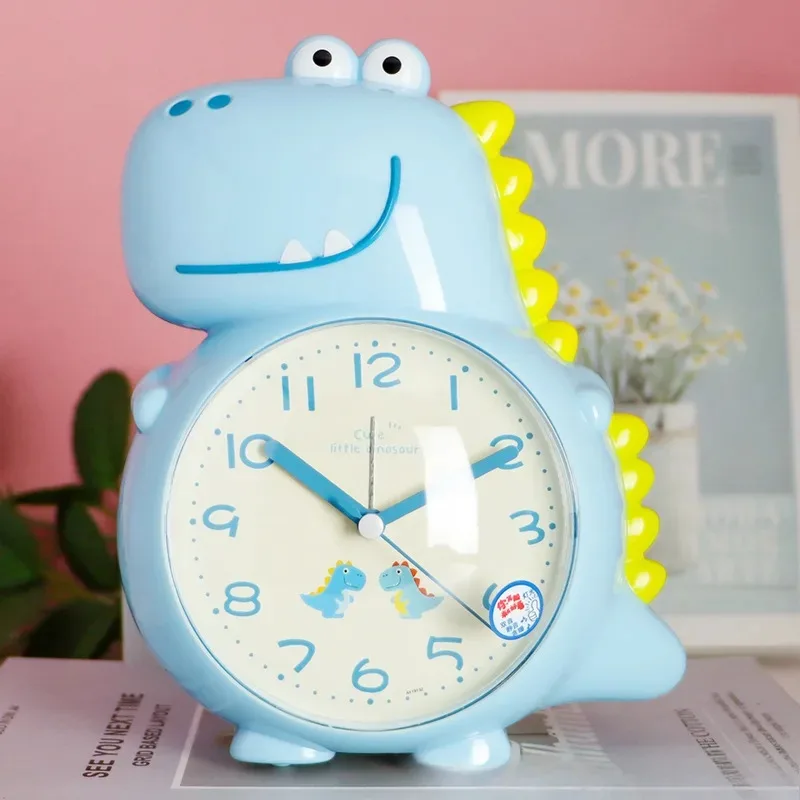 Small Dinosaur Alarm Clock Network Celebrity Fashion Can Talk Singing Sleep Mute Students with Bedside Alarm Multi-function