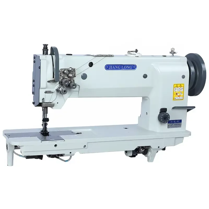 6620 Double Triple Feed Heavy Rotary Hook Sewing Machine for Tents Car Mats Seats Leather Bags