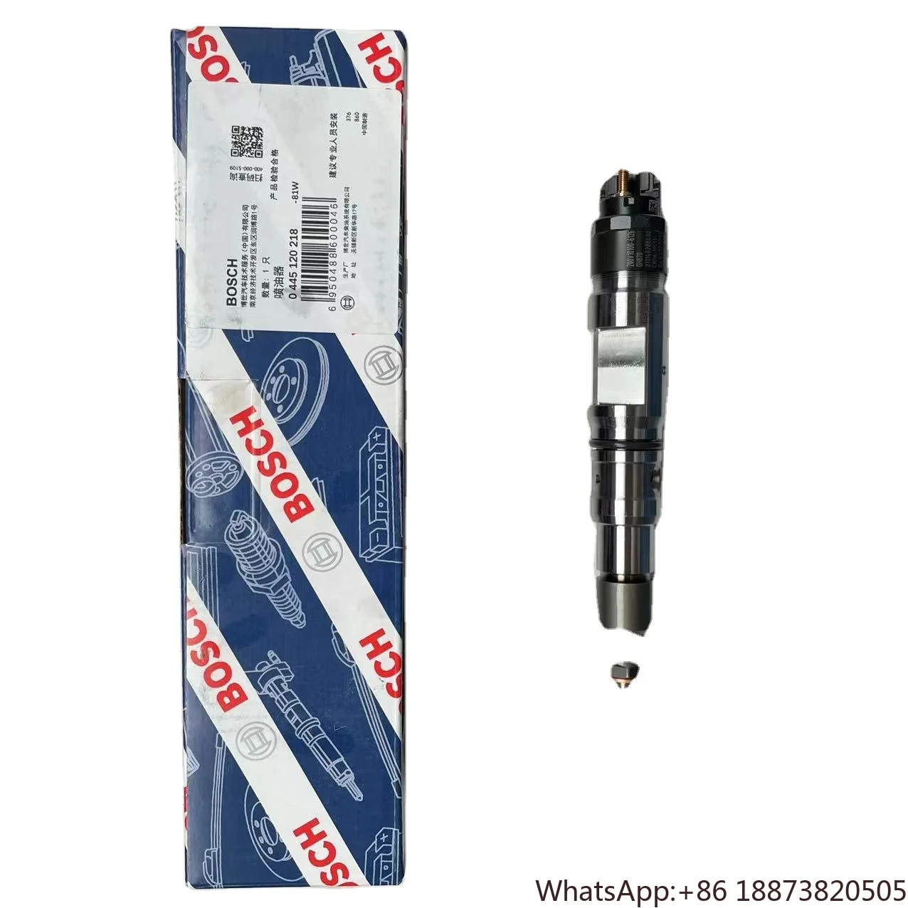 high performance High Quality DL06 Engine Fuell Injector 65.10401-7004A  0445120080 107755-0280 For Excavator DX225