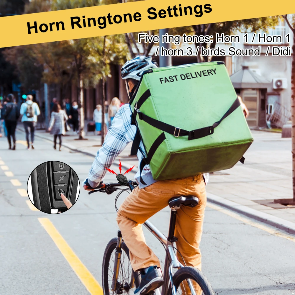 Elecpow دراجة لاسلكية إنذار ضد السرقة مقاوم للماء USB شحن التحكم عن بعد دراجة نارية المركبات الكهربائية نظام إنذار الدراجة