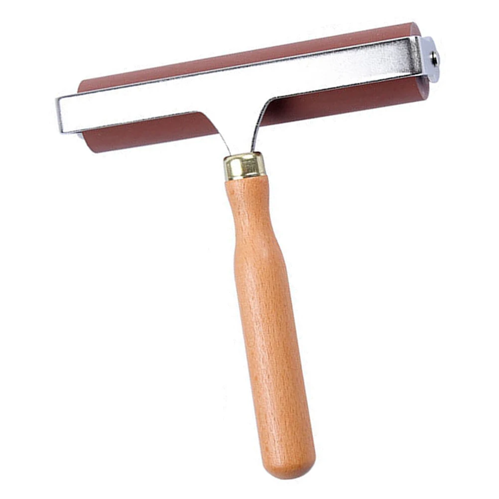

Rubber Roller for Printing Oil Painting Tool Oil Painting Tool Wooden Pole Stainless Steel Craft Supplies Art Student