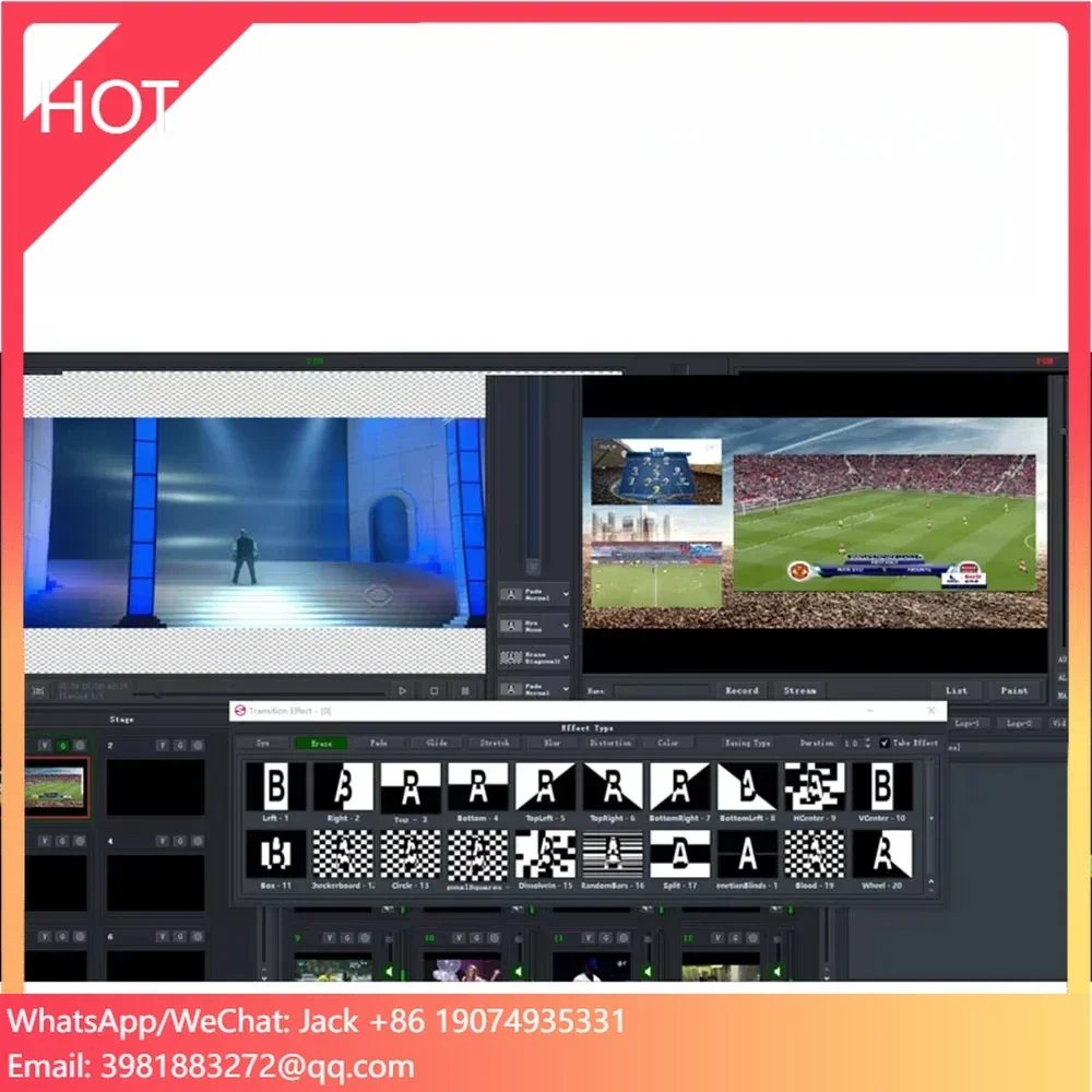 Free IP Video Mix And Switch Live Production Streaming Video Matrix Production Live Streaming
