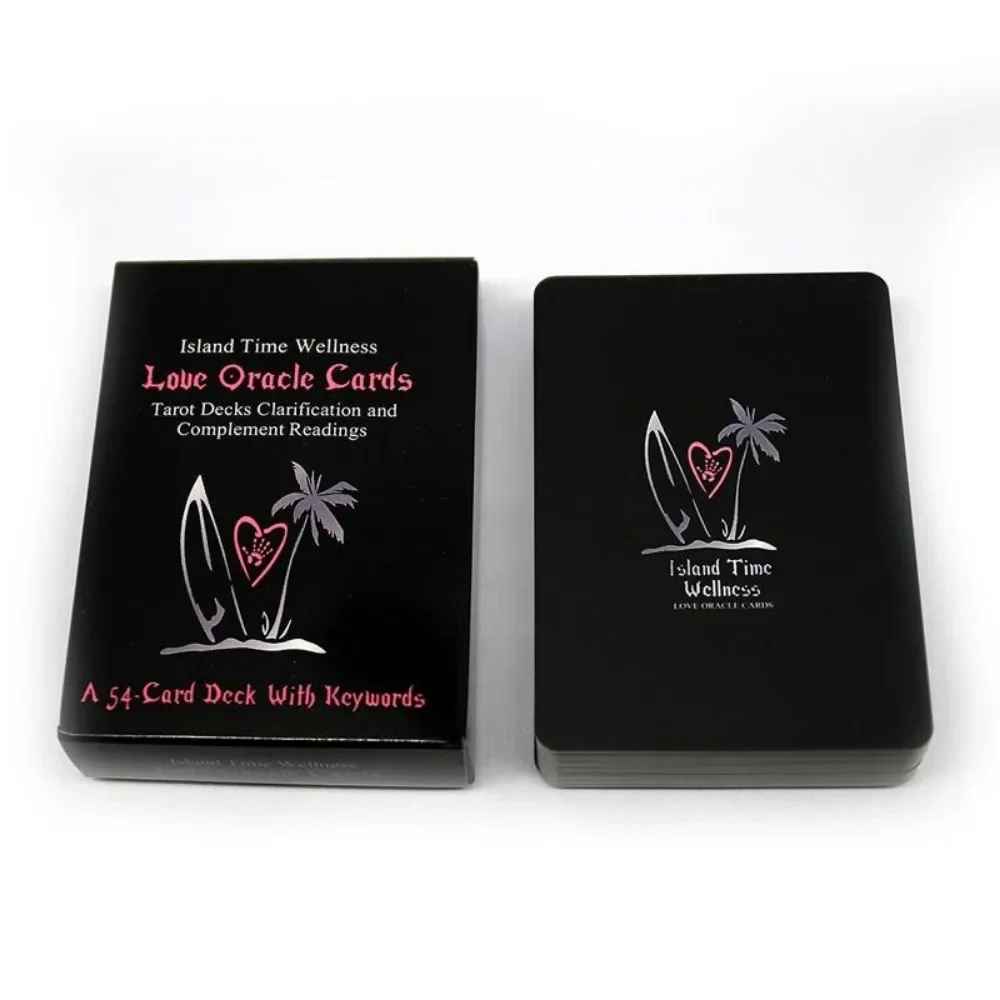 Island Time Wellness Love Oracle Cards Tarot Deck Clarification and Complement Readings A 54 Card Deck