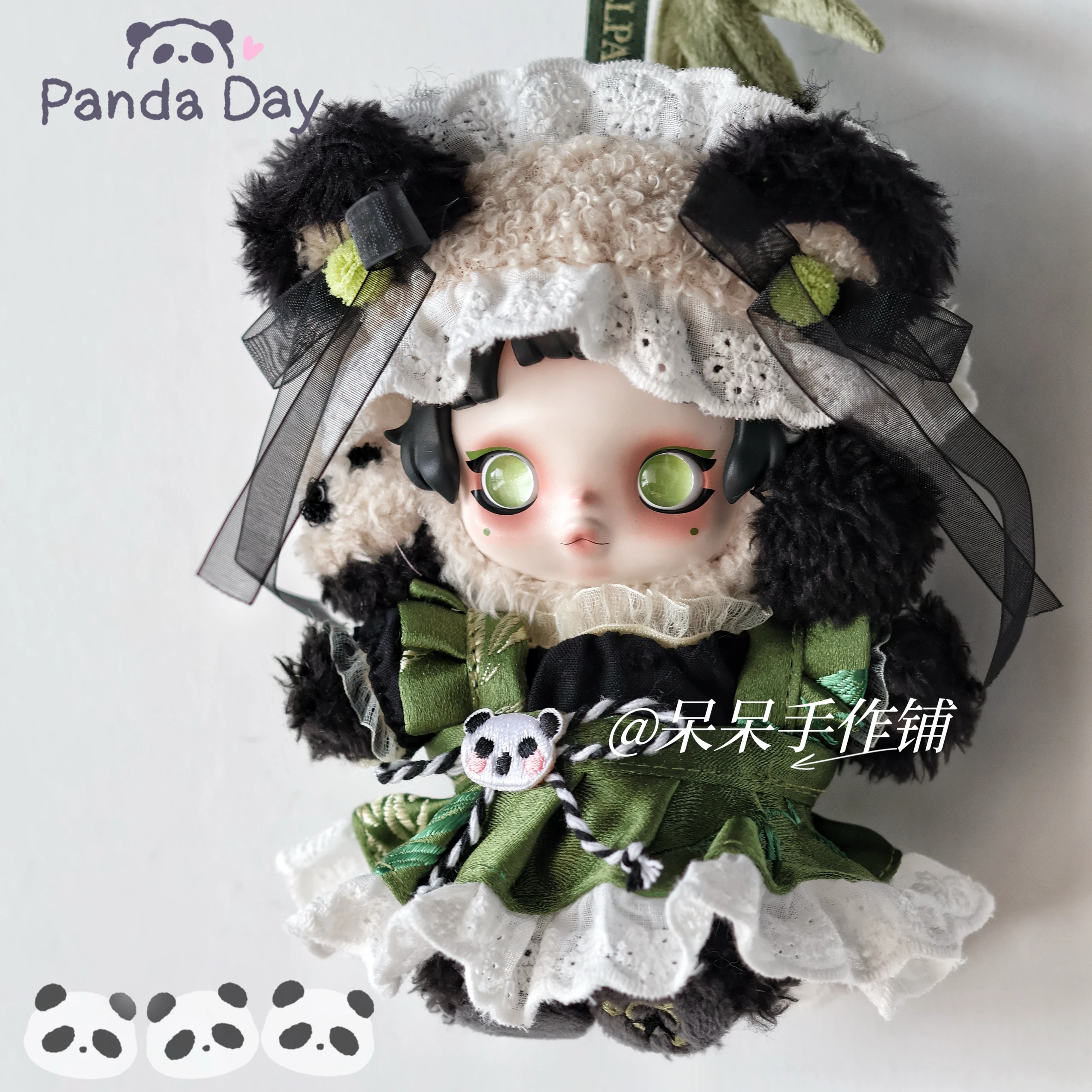 

Kawaii Doll Clothes For Skullpanda V3 You Found Me Series Moldy Wa Clothing Chinese Style Skirt Doll Accessories Girl Gifts