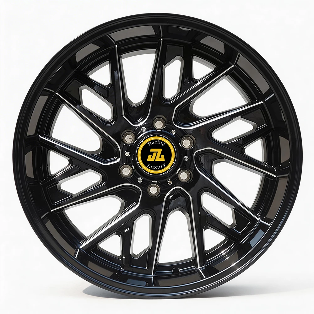 

22x12 Inch Matte Black Alloy Wheels 5x114.3/127 CB73.1 ET-44 for Passenger Cars