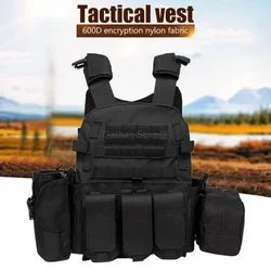 Molle Plate Carrier Vest Waterproof Camouflage Equipment Tactical Vests New Style Outdoor Military Combat Body Armor Padded Vest