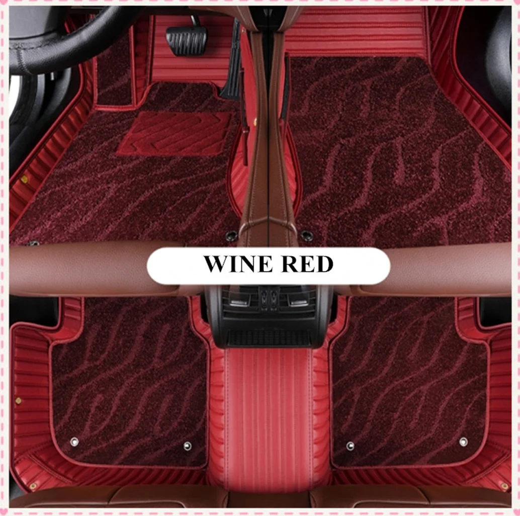 Good quality rugs, Custom special car floor mats for Toyota RAV4 2026 waterproof double layers carpets