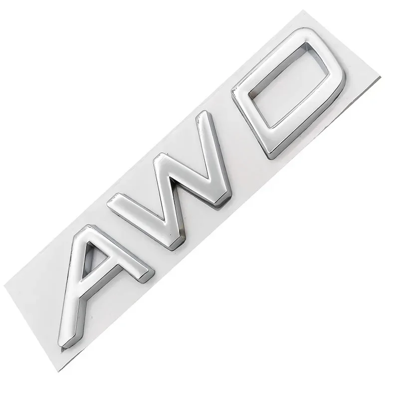 3D Metal T5 T6 AWD LOGO Emblematy Odznaki Naklejka samochodowa Litera Naklejka Stylizacja samochodu Dla Volvo XC60 XC90 S60 S80 S60L V40 V60 Błotnik