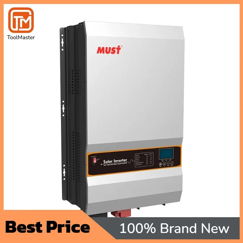 

【Hot Sale】MUST PV3500 TLV Series Inverter 8kw 10kw 100A Mppt Low Frequency Off-grid Solar Inverter Price WIFI Monitor