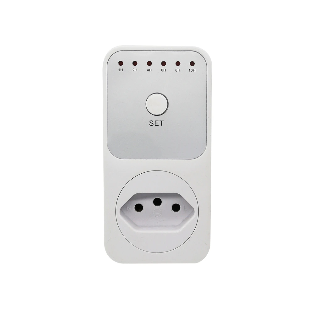 Timer Switch Socket US EU UK AU 10Hr Countdown Plug Intelligent Time Setting Control Socket Electricity Power Metering Socket