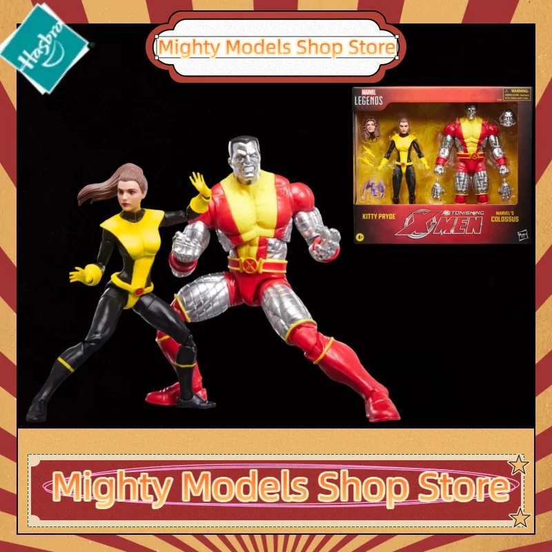 

In Stock Hasbro Marvel X Men Colossus Shadowcat Rogue Set Action Figures Collectible Toys for Boys Gift Anime Cartoon Garage Kit
