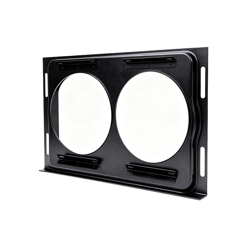 Soporte Universal de Hierro para Montaje de Ventilador de Radiador y Cubierta de Condensador de Aire Acondicionado para Automóvil, 14"x23"